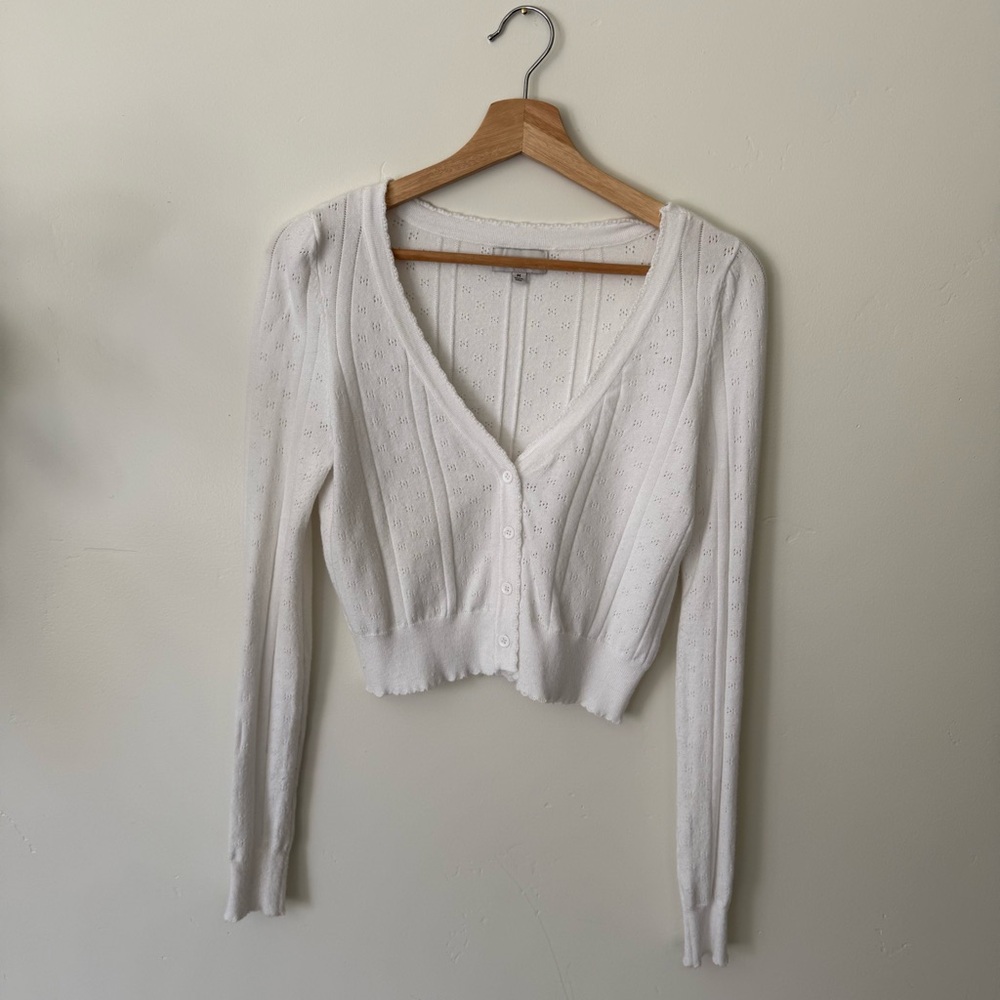 PacSun White Cardigan
